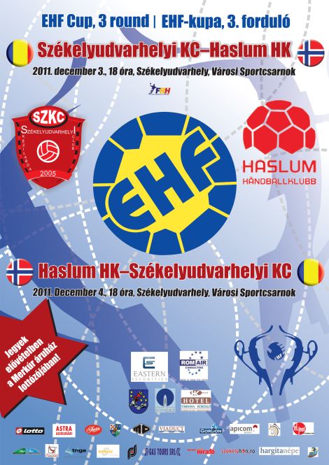 CUPA EHF, prima mansa: HC Odorhei – Haslum HK 39-28
